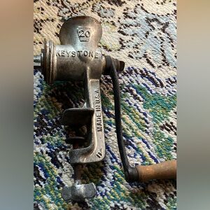 Vintage Keystone Meat Grinder #20